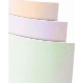 Výtvarný papír Tvrdý perleťový papír - plátno bílé se zeleným nádechem - A4