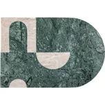 Zelené mramorové servírovací prkénko Bloomingville Abrianna 20 x 30 cm