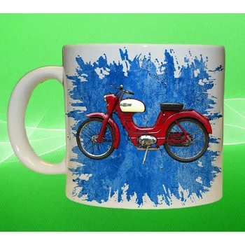 hrnek s motorkou MOPED II 75ml