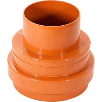 Kanalizační potrubí KGUS přechod KAM/PLAST 110 s těsn.