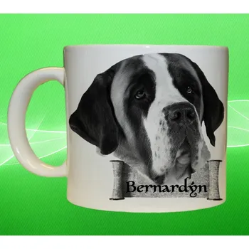 hrnek s pejskem Bernardýn 450ml