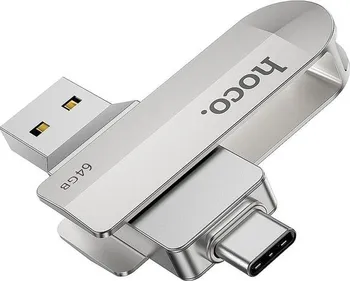 USB flash disk HOCO UD10 64 GB stříbrný