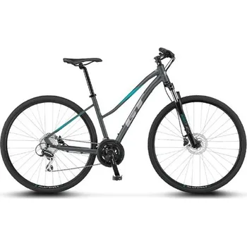 GT Bicycles Dámské crossové kolo GT Transeo Comp Womens 28" - Šedá - S (155 -170 cm)