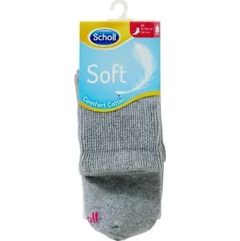 Dámské ponožky SCHOLL Ponožky dámské Soft šedé 2 -pack šedá M(39-42)