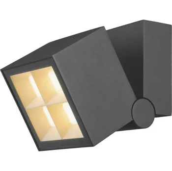 BIG WHITE (SLV) S-CUBE nástěnné a stropní přisazené svítidlo, 2700/3000 K, 15 W, PHASE, 80°, antracit 1007458