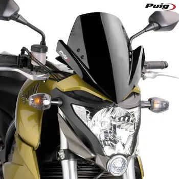 Motodíl Honda CB 1000 R 2011>2017 plexi Puig 5645N (černé neprůhledné,Height: 350mm Width: 340mm)