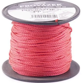 Zdenické nářadí Provázek stavební červený 1mm/50m