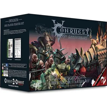 Kosmetická sada Para-Bellum Conquest: Dweghom - 5th Anniversary Supercharged Starter Set