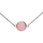 Nerezový náhrdelník 7993 - stříbrná barva - SNE.7993