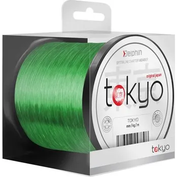 Monofil Delphin TOKYO / fluo zelený 0,369mm 10,0kg 300m