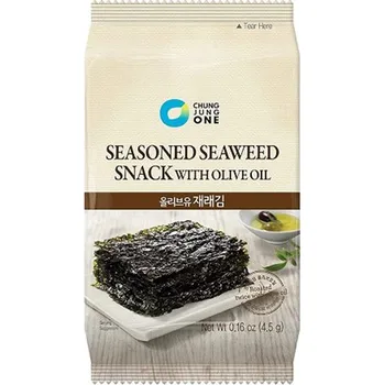 Chips Chipsy z mořských řas s olivovým olejem 4,5 g - Chung Jung One