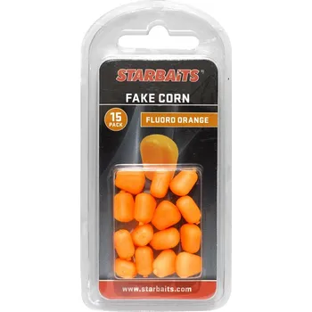 Umělá nástraha Starbaits Floating Fake Corn orange (pop-up) 15ks