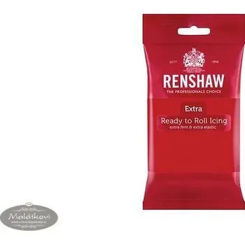 Renshaw Červená potahovací hmota - rolovaný fondán Red - 250 g