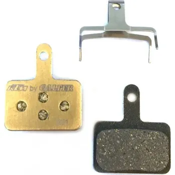 Brzdová destička Brzdové destičky KTM pro Shimano MT200, MT201, MT400, MT500, C601, M414, M445, M446, M485, M486, M515, M525, M575 (1 pár) Zlatá