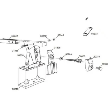 Cyklistika Thule Foot 495, 496 34350