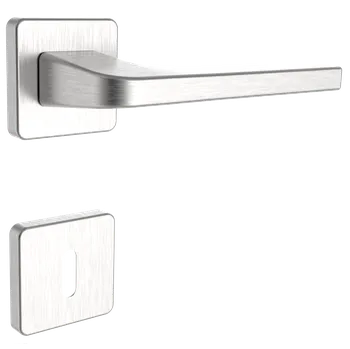 Dveřní kování ROSTEX dveřní kování PORTO/H (nerez mat) Provedení: BB (pokojový klíč)