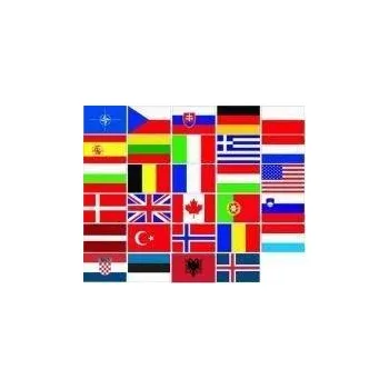 Vlajka Výhodný komplet samolepek států NATO Alerion