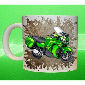 hrnek Kawasaki Concours I (hrneček s motorkou)