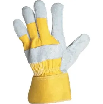 Pracovní rukavice CERVA Rukavice EGON kombinované 10 žluté