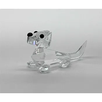 Bohemia Crystal Broušená figurka JEZEVČÍK, 1ks (Broušená figurka)