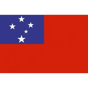 Vlajka Státní vlajka Samoa tištěná venkovní Alerion