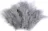 Stoklasa Pštrosí peří 9-16 cm 20 ks, šedé