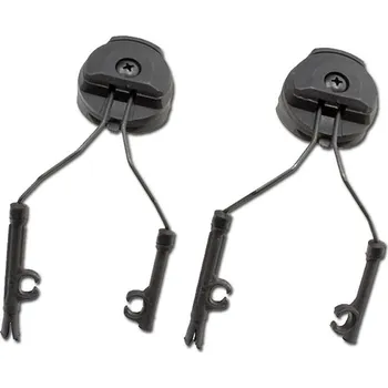 FMA Rail adapter set na helmu pro headset Peltor - černý