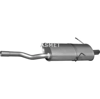 Tlumič výfuku Zadní tlumič výfuku ASMET 12.026