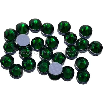 celobroušené hot-fix kameny Premium barva 115/N Emerald /tmavě zelená, velikost SS30, balení 144ks, 720ks nebo 1440ks barva: barva CBP 115/N Emerald, velikost: velikost SS30, prodejní balení: balení 144ks /1grs