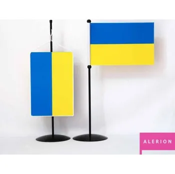 Vlajka Stolní vlaječka Ukrajina Alerion