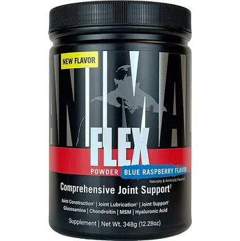 Kloubní výživa Universal Nutrition Animal Flex Powder - komplexní ochrana kloubů v prášku (348 g, Modrá malina)