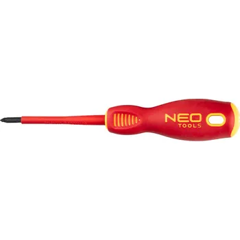 Šroubovák NEO TOOLS Šroubovák plus minus 1000V, SL/PZ1 x 80 mm