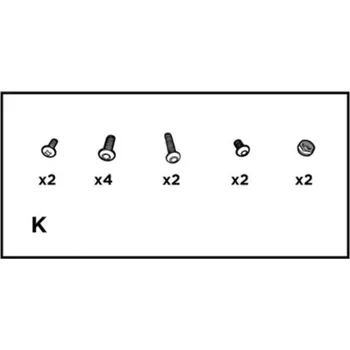 Příslušenství ke střešnímu nosiči Thule Hardware kit (sport) PnP 52405