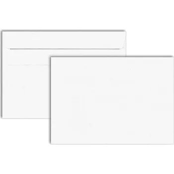 Obálka Dopisní obálka C5, bílá 80g, 50ks, s páskou