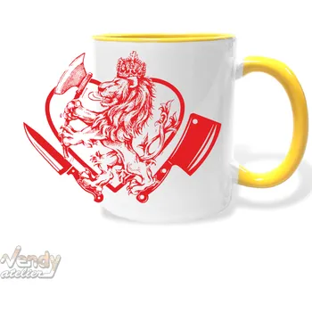 Hrnek - Řeznický lev Barva: Žlutá