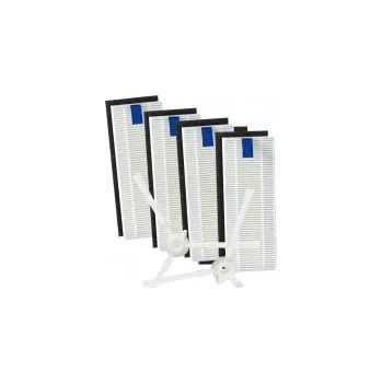 Sada příslušenství pro robotický vysavač HEPA filtry a kartáčky k vysavači ROWENTA RR8225WH X-Plorer Serie 45 sada s mikrofiltry 4+2ks