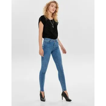Dámské džíny ONLY Jeansy Power 15169892 Modrá Skinny Fit S_30