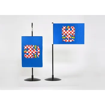 Vlajka Stolní vlaječka Moravy (modrá) Alerion