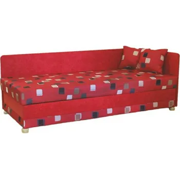 Postel Čalouněná postel Amazonka Alova modrá/vzor Doprava ZDARMA.