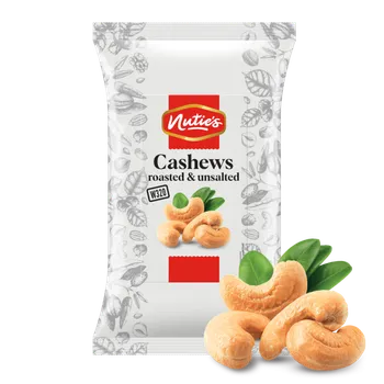 Kešu ořechy pražené nesolené W320 100 g