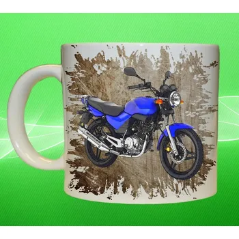hrnek YAMAHA YBR 125 I 150ml (hrneček s motorkou)