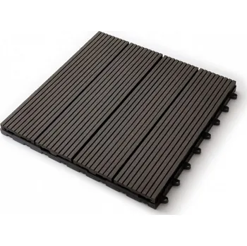 Terasové prkno COVERNIT Terasová dlažba WPC Technodeck - dark grey