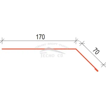 Okapový plech Satjam PE 25