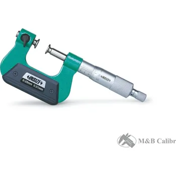 Třmenový mikrometr s výměnnými měřicími plochami 125-150/0,01 mm INSIZE