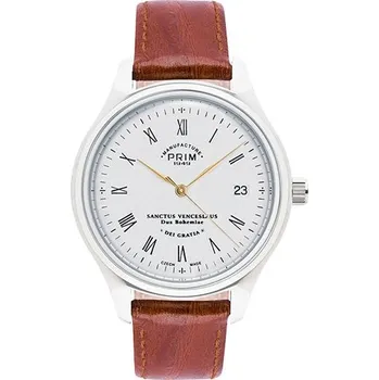 Hodinky PRIM SVATOVÁCLAVSKÉ 36 98-038-427-00-1 + 5 let záruka a dárek ZDARMA