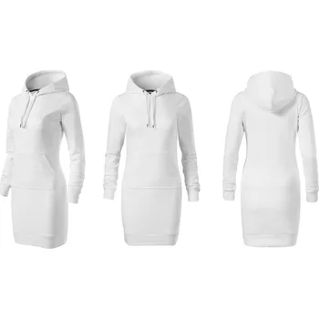Dámská mikina Dámské šaty SNAP bílé XXL (mikina)