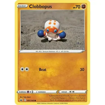 Sběratelská karetní hra Pokémon karta Clobbopus 091/198