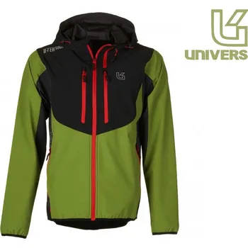 Pánská větrovka Outdoorová bunda Univers Ergo zelená/šedá Velikost: L