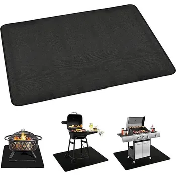Ohnivzdorná podložka pod kotlíkové soupravy nebo grily 122 cm x 76 cm