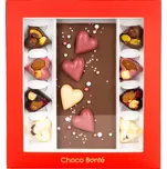Choco Bonté Dárková mléčná čokoláda s čokoládovými bonbony z lásky
